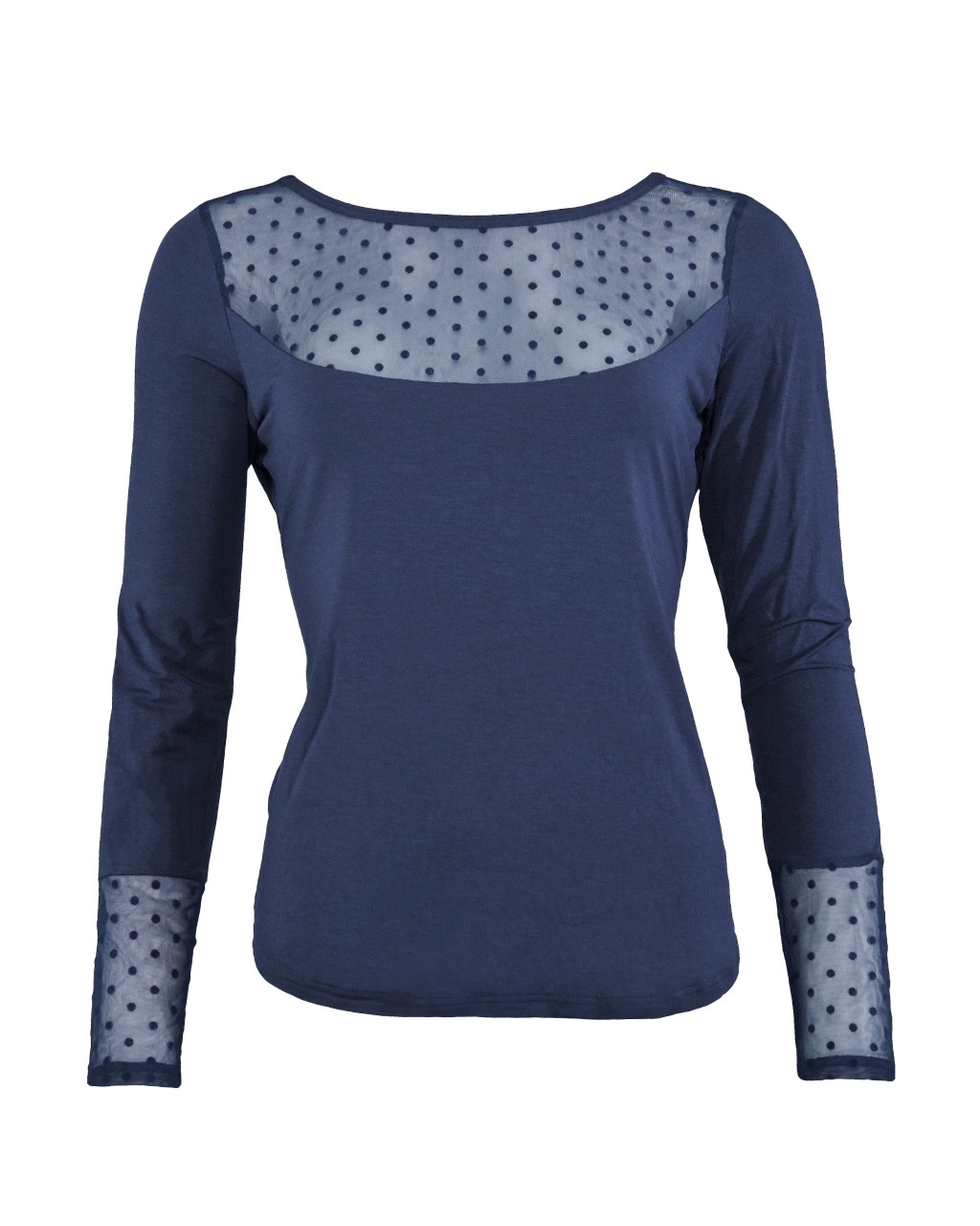 Dacapo Maestra Langarmshirt 36 (Blau) deep blue